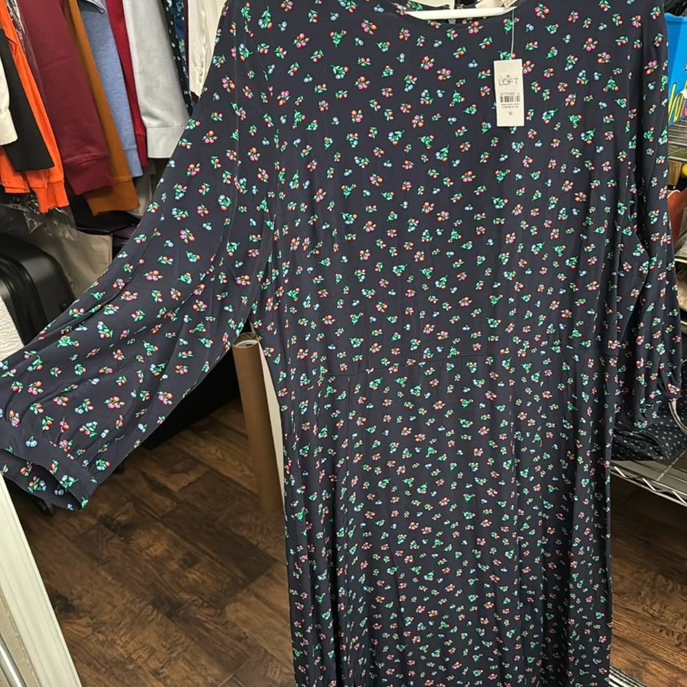 Loft peasant dress